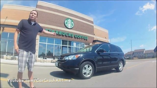 Ultimate North American Car Driving Fails Compilation: The One with Honda CRV смотреть онлайн
