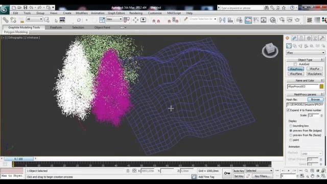 Быстрое создание рельефа и посадка на него обьектов в 3ds max смотреть онлайн