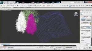 Быстрое создание рельефа и посадка на него обьектов в 3ds max