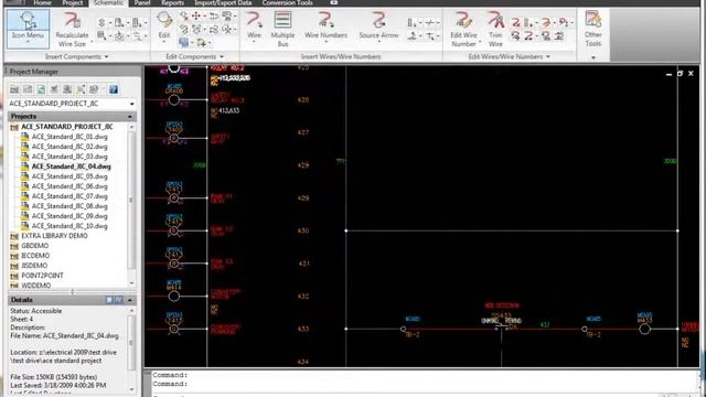 Autodesk AutoCAD Electrical 2014 Verificação de erros em tempo real смотреть онлайн