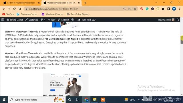 how to get Waretech wordpress theme nulled free download смотреть онлайн