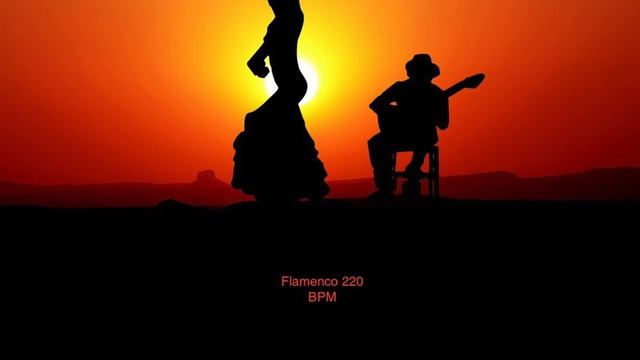 Backing Track Flamenco (Cahon&Palmas) Loop 220 BPM смотреть онлайн