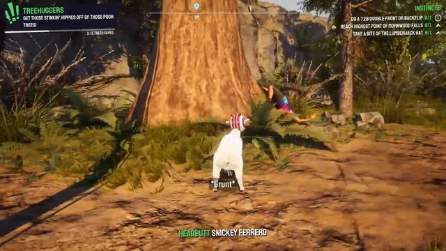 Goat Simulator 3: All Treehugger Locations | Hippies on Trees (Secret Event Guide/Walkthrough) смотреть онлайн
