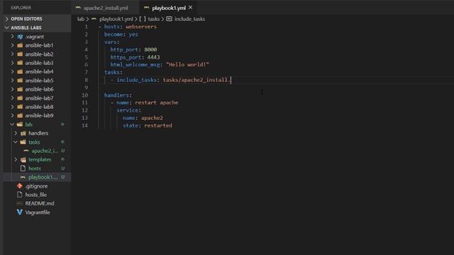 Ansible - Advanced Playbooks смотреть онлайн