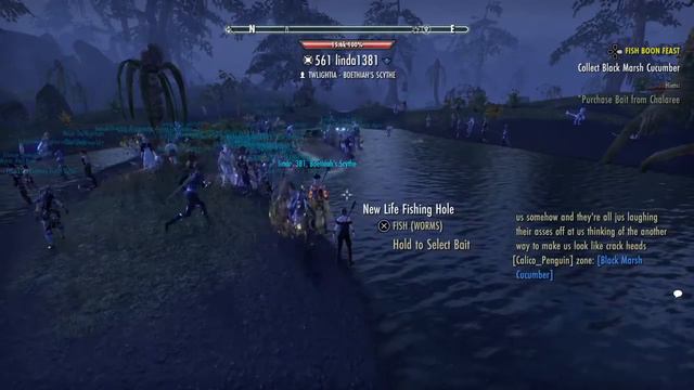 The Elder Scrolls Online Fishing New Life Festival смотреть онлайн
