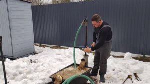 Абиссинская скважина. Выбираем оптимальный водоносный слой.