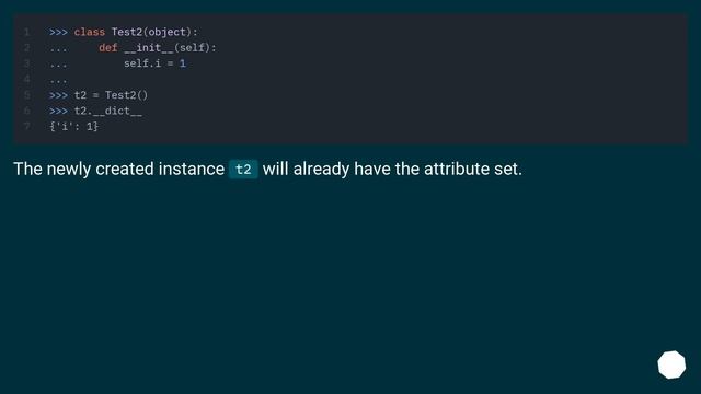 class initialization in Python смотреть онлайн
