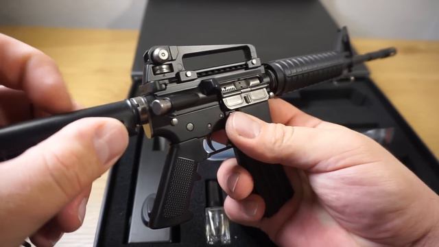 Unboxing Miniature  AR15 / M4A1 Replica In 1:2 Scale