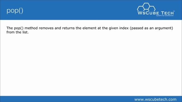 #15 List Methods ( Remove, Pop, Clear) in Python - Python Tutorials for Beginners смотреть онлайн