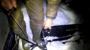 двухгусеничный «мужик».забираем сломанный мотобуксировщик.