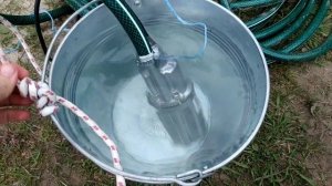 Фильтр для погружного колодезного насоса из ведра