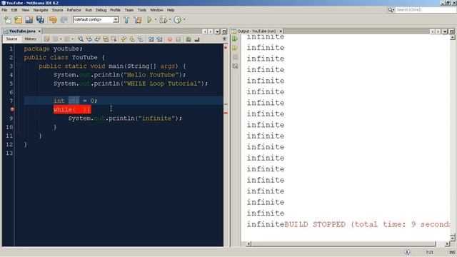 Minute Code: JAVA WHILE Loop смотреть онлайн