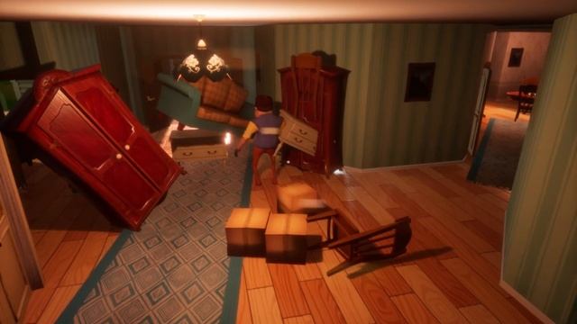 Hello Neighbor prototype fan game by Dynamic Light смотреть онлайн