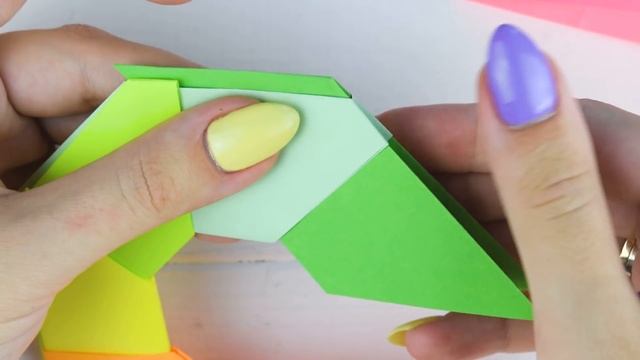Оригами ОТКРЫТКА - ТРАНСФОРМЕР | Радужный СЮРИКЕН смотреть онлайн