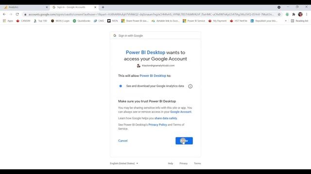 How to connect to Google Analytics data from Power BI Desktop смотреть онлайн