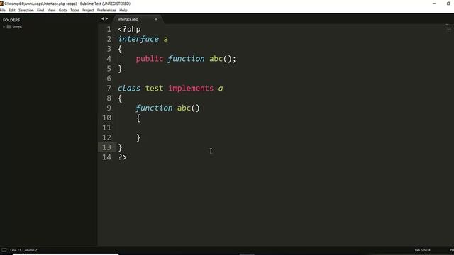 What is Interface | Interface in PHP | OOPS Concept in PHP in Hindi (Interface) | Part 5 смотреть онлайн