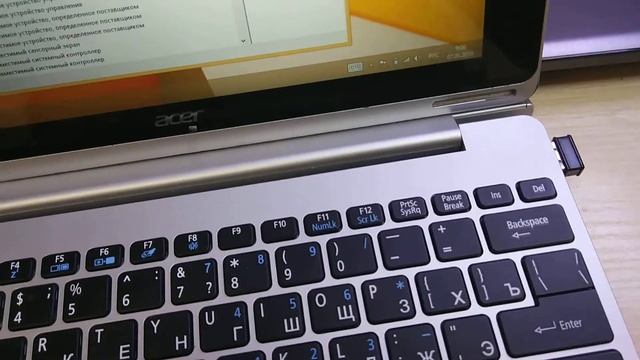 Acer Aspire Switch 10 (SW5-012) Не работает клавиатура; Keyboard Not Work; (1 часть)