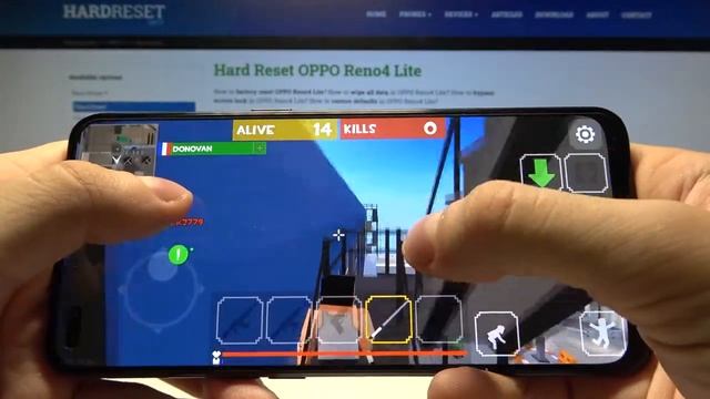 Grand Battle Royale Game Test on Oppo Reno4 Lite – Short Gameplay смотреть онлайн