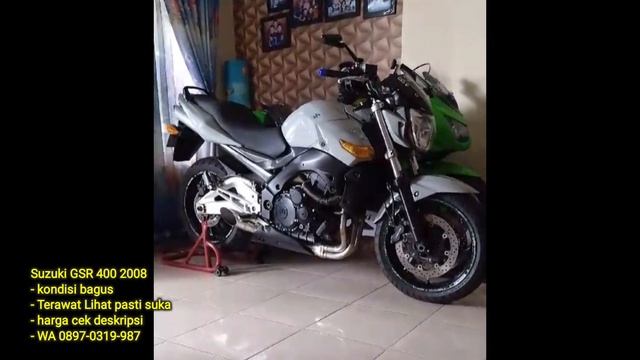 Suzuki GSR 400 Bagus‼️Jual moge Murah смотреть онлайн