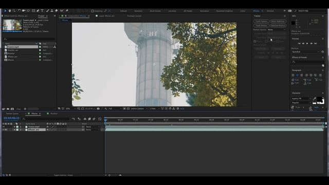Screen Replacement Tutorial After Effects смотреть онлайн