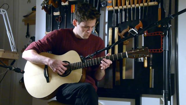 Marchwood No.12 OM in Englemann Spruce and American Walnut, Demo 3. смотреть онлайн