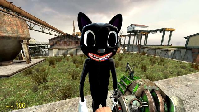 CARTOON CAT, BUT HE'S LONGER! - Garry's mod Sandbox смотреть онлайн