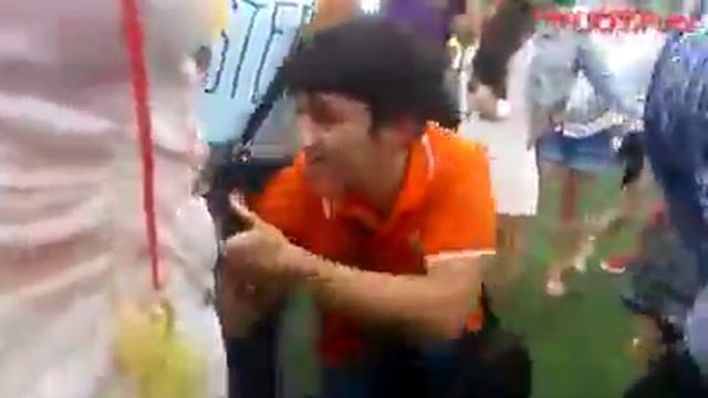 Eating Grapes Hung On Girl Brest