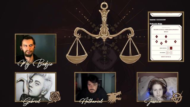 Sesja RPG 🎲 Wampir Maskarada - Woal Temidy #15 смотреть онлайн