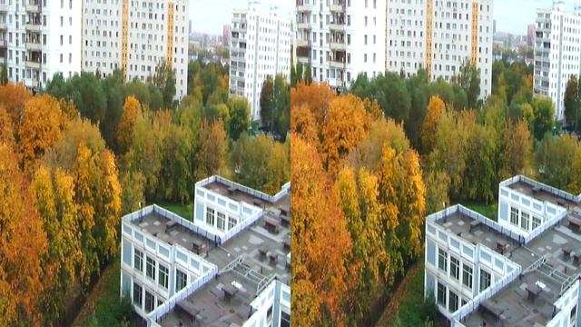 3d видео для очков. Москва, ул.Дегунинская в формате 3d с высоты птичьего полета. смотреть онлайн