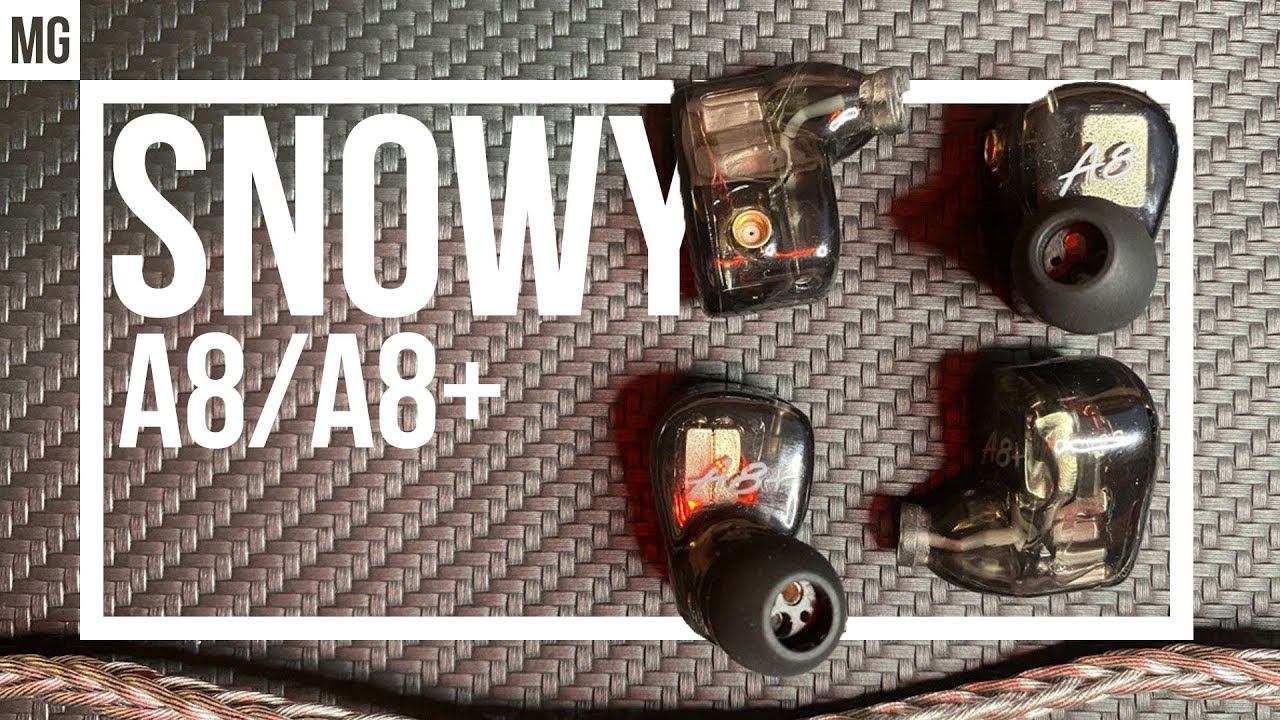 Snowy A8/A8+ великолепные арматурные наушники из России!