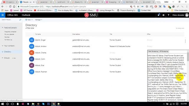 Data Scraping Outlook Emails смотреть онлайн