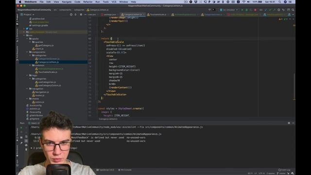 #12 - Animated appearance with Reanimated 2 | React Native open-source eCommerce App смотреть онлайн