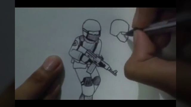 Drawing Sketch #1 - Touschrein Region Soldiers [Re-upload] смотреть онлайн