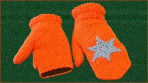 Варежки с индийским клином. Митенки спицами. Варежки спицами.