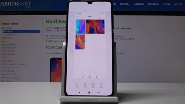 How To Capture Screen In XIAOMI Mi 9 - Take Screenshot