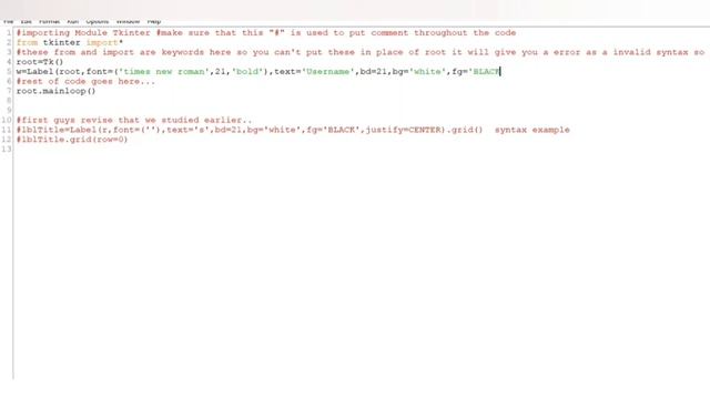 Label In Python Tkinter |||| How to place Label in Tkinter |||| Label and it's attributes. смотреть онлайн