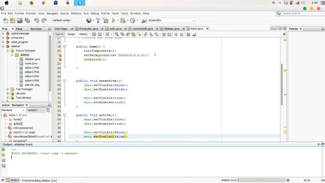 Java Swing UI Design Sidebar смотреть онлайн