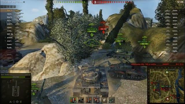 World of Tanks - RED_G vs NOS-R - stronghold смотреть онлайн
