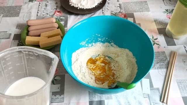 Корн-доги с сыром! смотреть онлайн