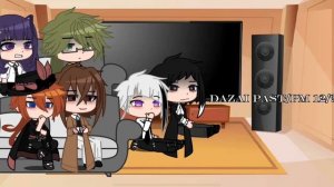 Bsd reacts to dazai +soukoku