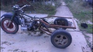 Трехколесный мотоцикл своими руками