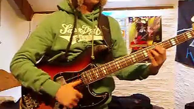 Funk Slap Bass (Fender Jazz 1973) смотреть онлайн