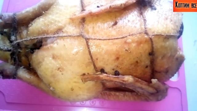 ?как коптить утку? смотреть онлайн