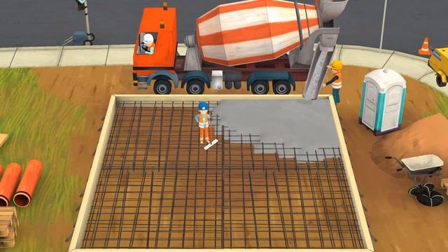 Little Builders App - Cranes - Diggers, Trucks, play and builders, tower crane смотреть онлайн