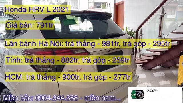 Giá xe Honda HRV 2021 giảm Tụt Quần. Tổng lăn bánh tháng 7 смотреть онлайн
