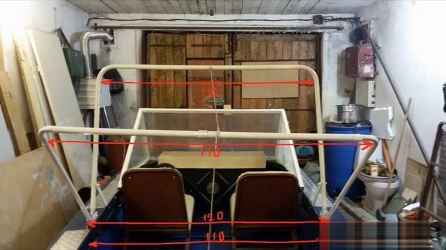 Лодка МКМ , бюджетный тюнинг в гараже. Завершение . смотреть онлайн