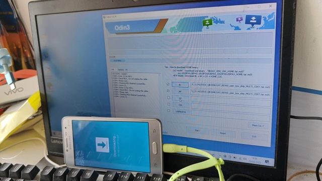 Flashing Samsung Galaxy J2 Prime G532 BOOTLOOP Security Error