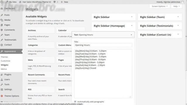 WordPress Premium Themes for Hair Salon,Beauty Salon or Spa смотреть онлайн