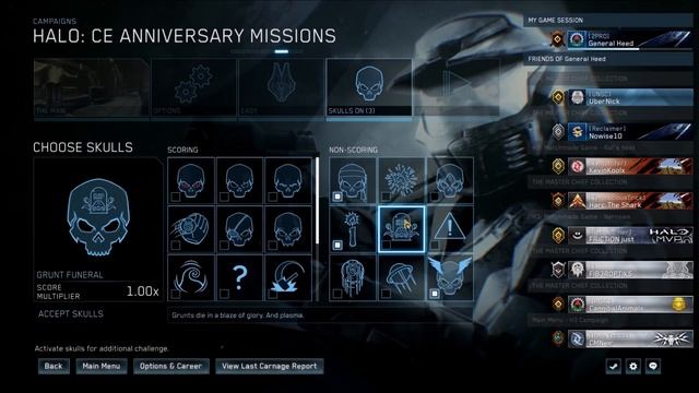 How To Enable The New H3 Skull Acrophobia For Halo 1 & 2 смотреть онлайн