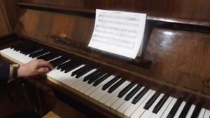 Разучиваем на ф-но: Корелли Сарабанда (Красивые пьесы для начинающих).